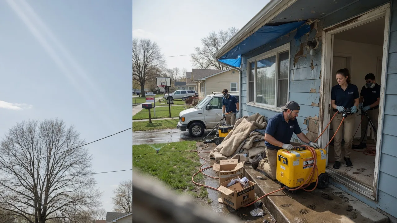 Basement Flood Cleanup in Amston, CT near me
